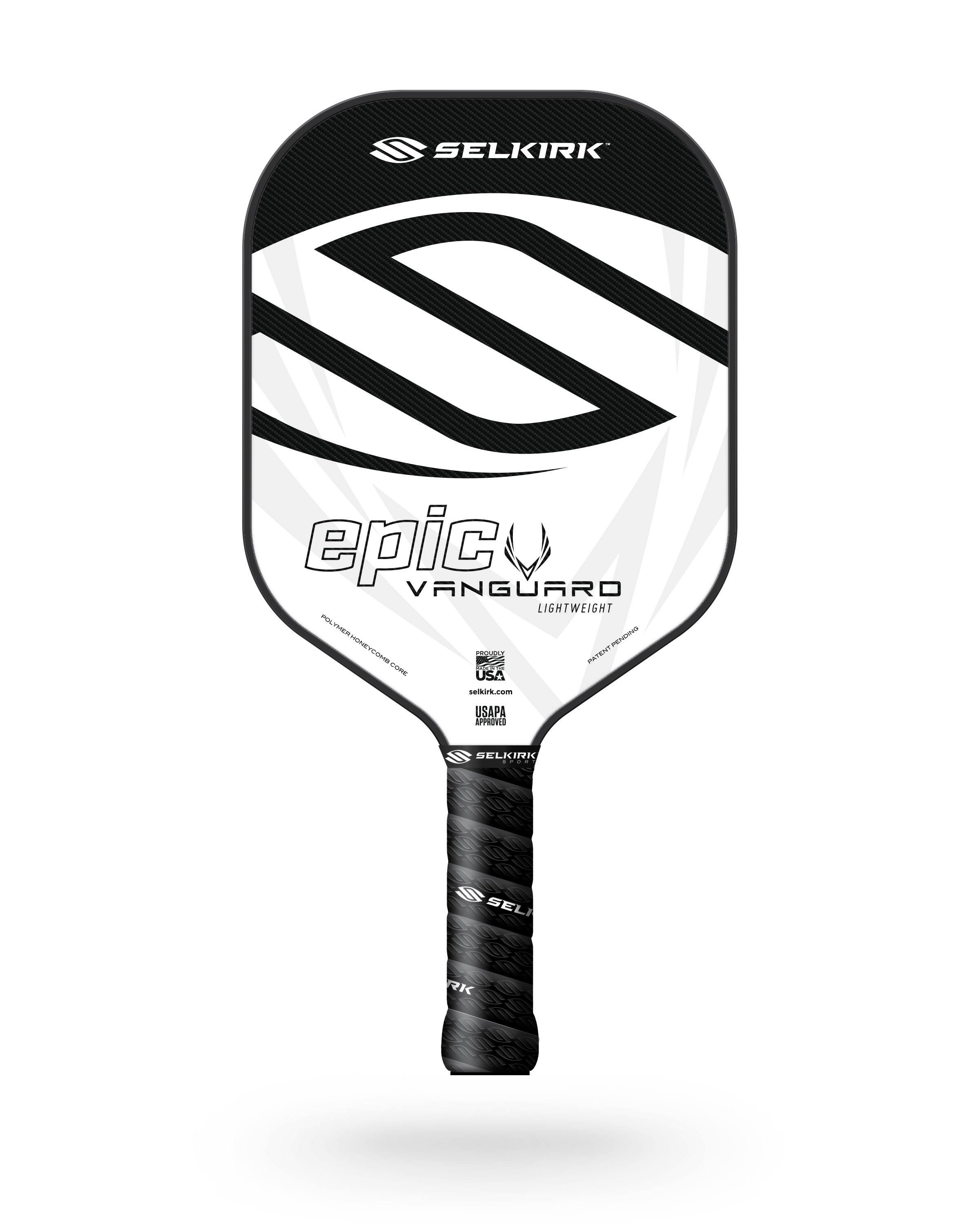 Selkirk Vanguard Hybrid Epic Paddle Lightweight Black Frost