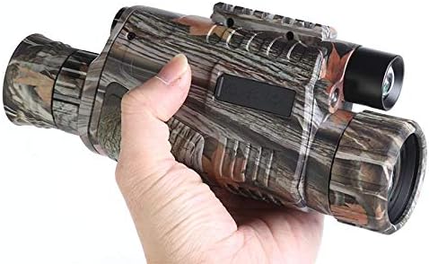 Night Vision Monocular 5X40 Night Vision Infrared IR Camera HD Digital Night Vision Scopes with 1.5” TFT LCD Take Photos and Video Playback Function and TF Card for Hunting