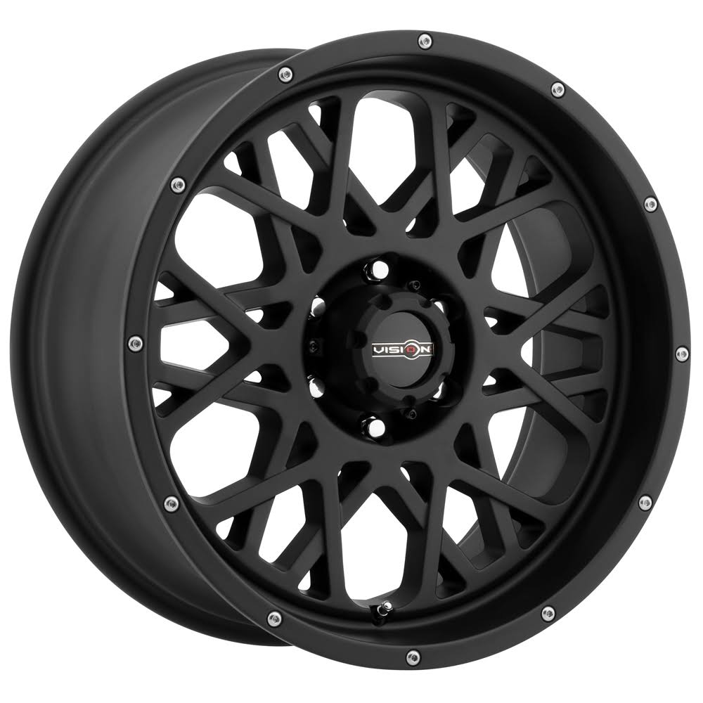 Vision Rocker Satin Black Wheel 20x9 6x135 12