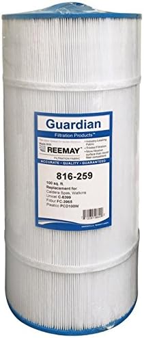 Guardian Filtration Products Spa Hot tub Filter Replaces Unicel c-8399 Pleatco PCD100W Filbur FC-3965