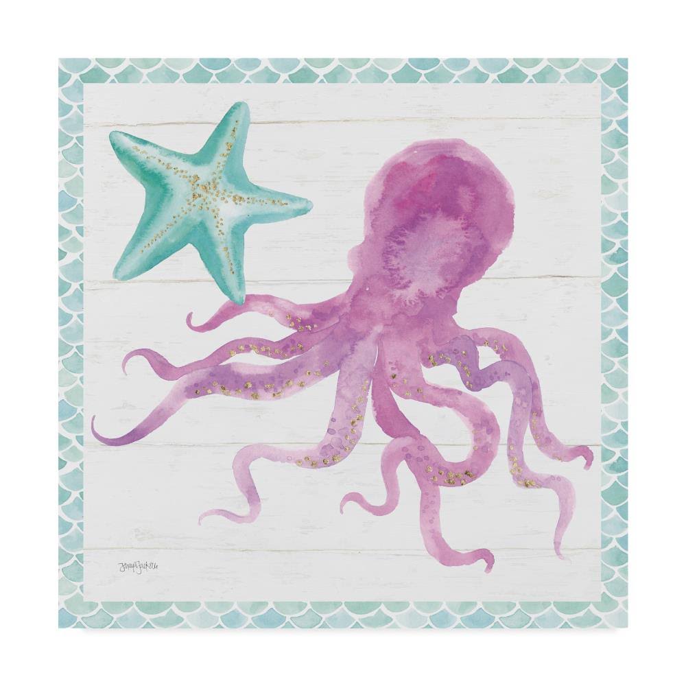 Trademark Fine Art Wap06067-C3535Gg Jenaya Jackson &Mermaid Friends V&