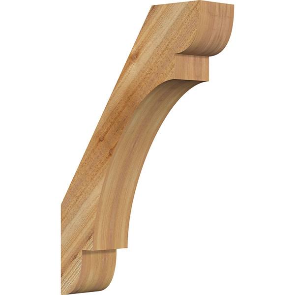 6x22W x 22x22D x 34x22H Olympic Rough Sawn Brace, Western Red Cedar