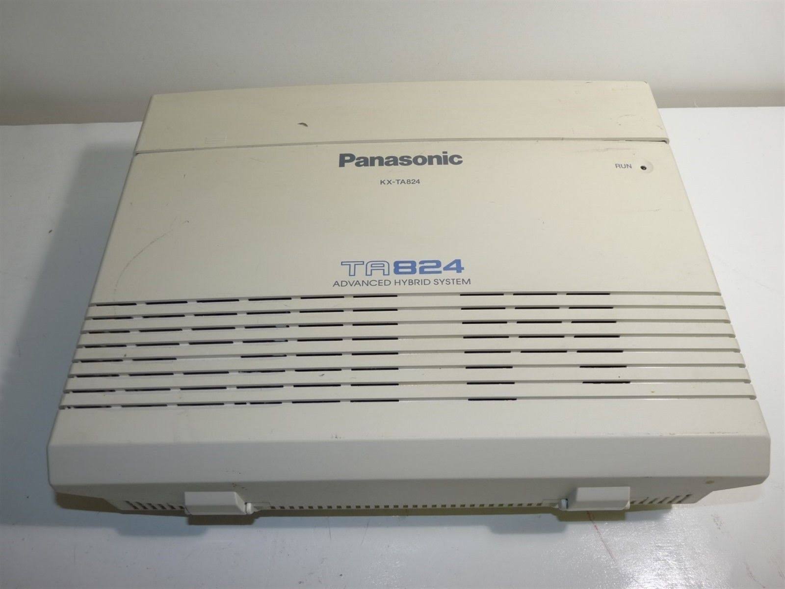 Panasonic Kx-ta824 System + (3) KX-T7731 Black