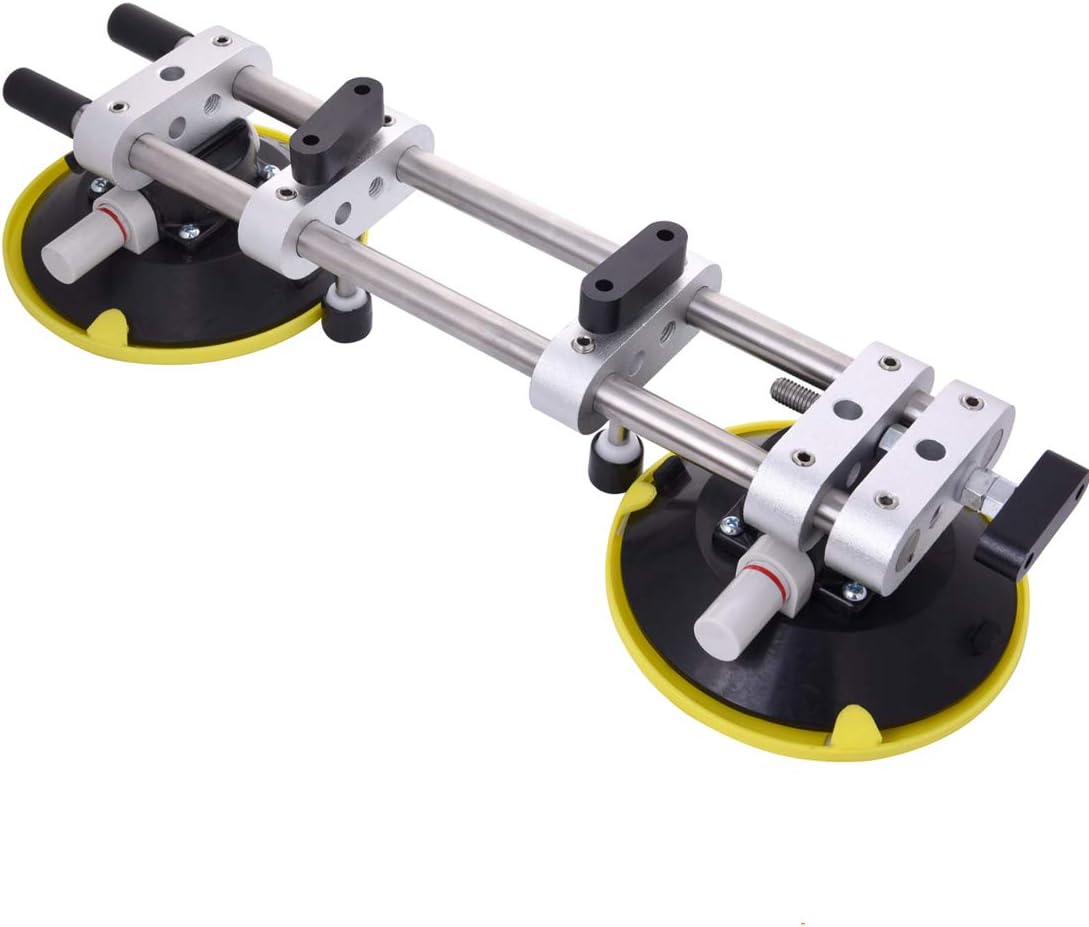 IMT Seamless Seam Setter with 6-Inch Vacuum Suction Cups for Seam Joining and Leveling, Professional Countertop Installation Tool for Granite, Stone, Marble, Slab