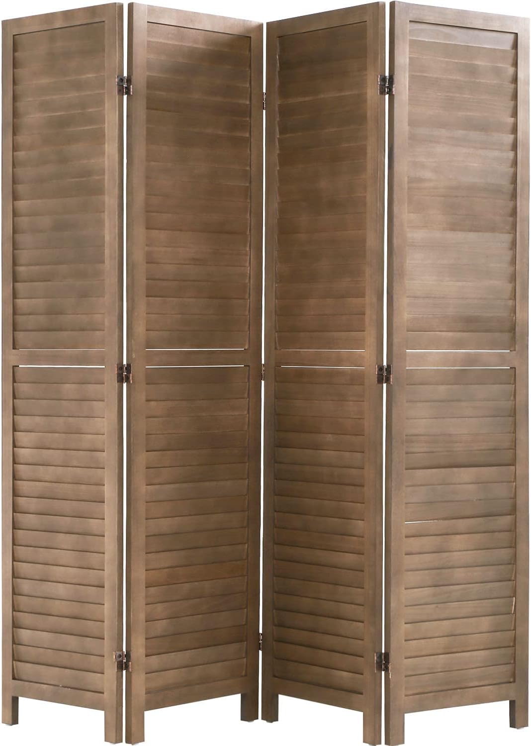 Room Divider Partition 4 Panel Privacy Screen 5.75 Ft Tall Privacy Wall Divider 68.9