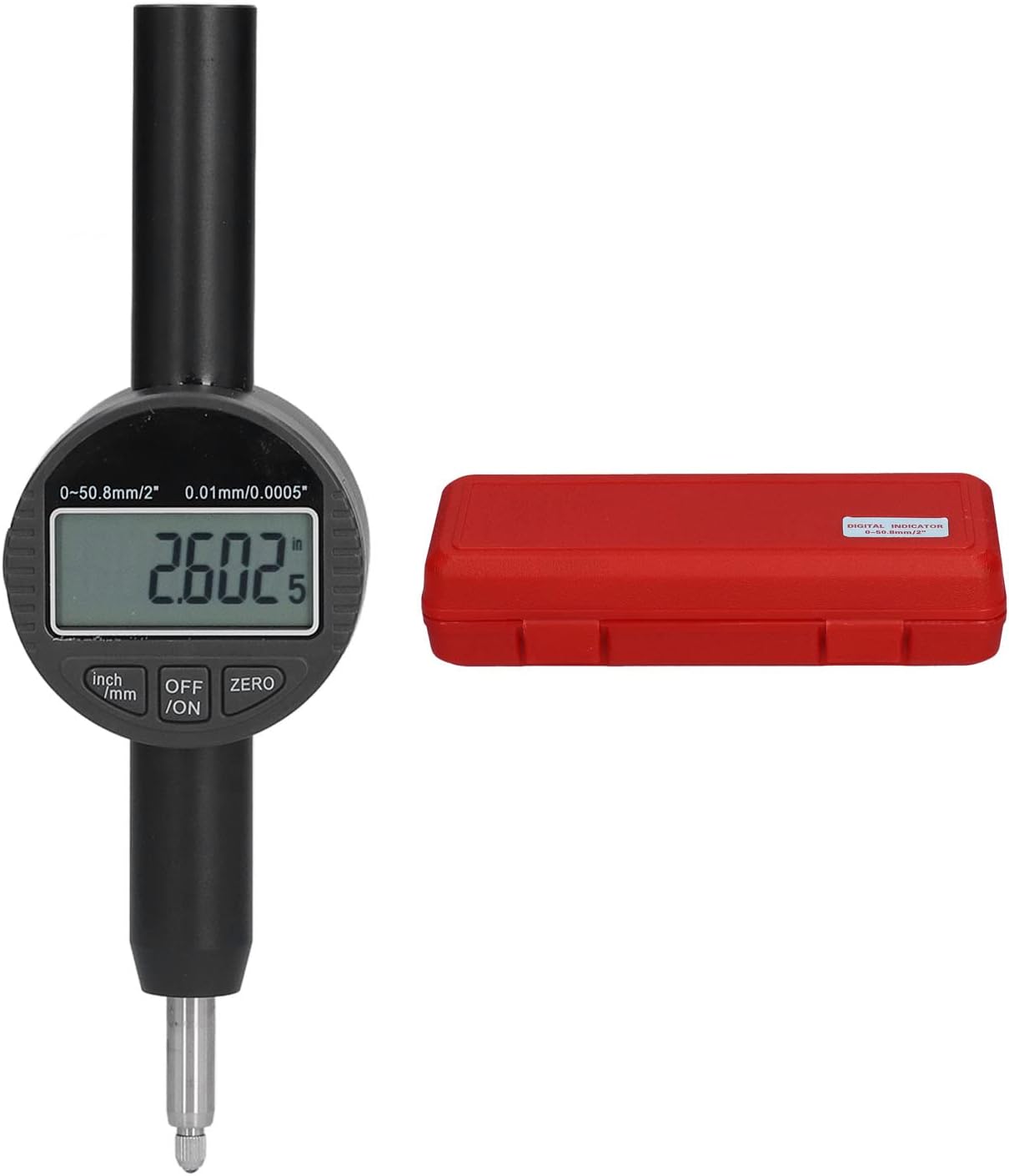 Digital Dial Indicator, Electronic Indicator Gauge High Accuracy 0.01mm Measuring Tool