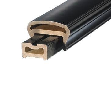 Deckorators CXT Pro Colonial 6& Stair Composite Railing Kit - Black