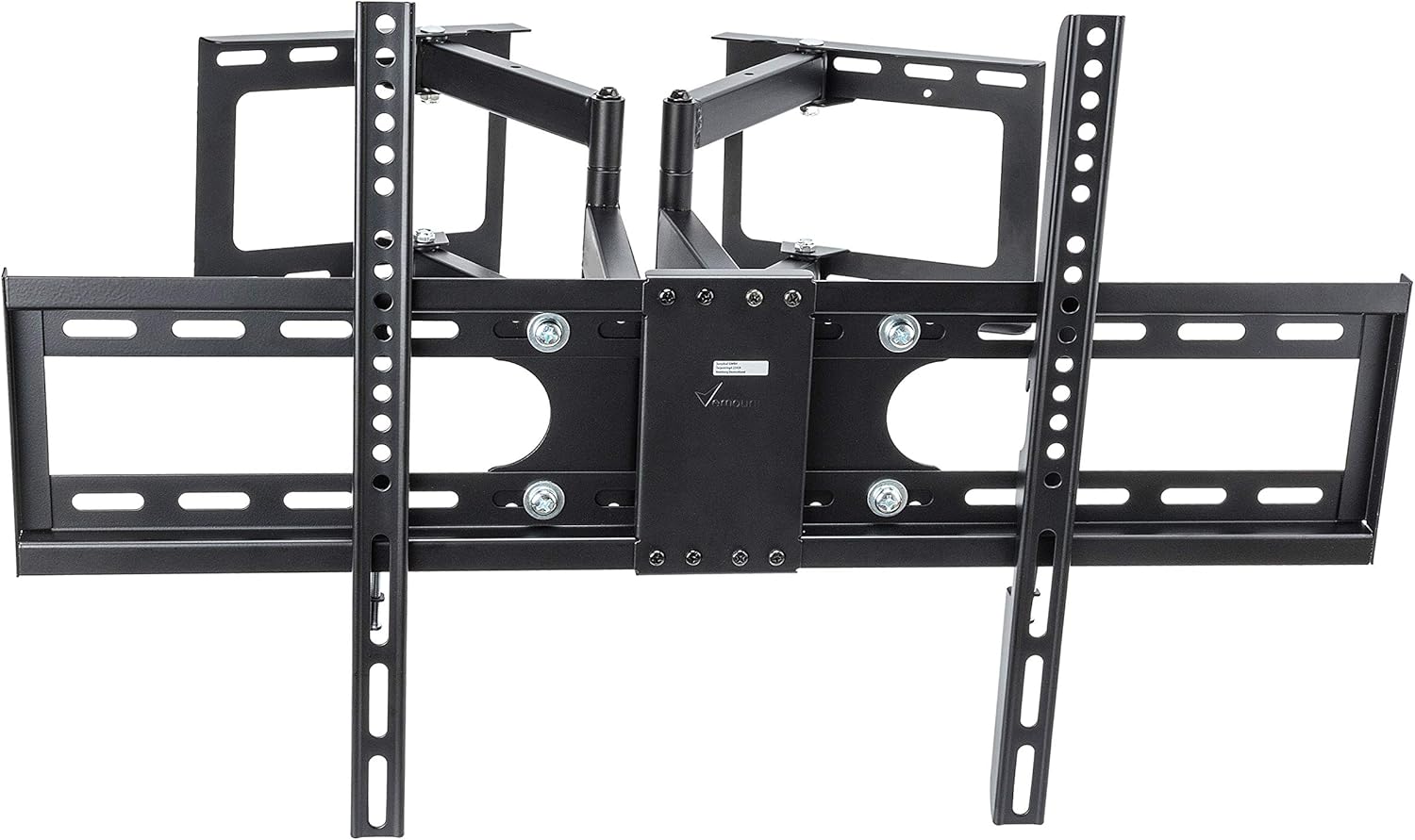 Vemount Corner TV Wall Mount Full Motion Corner TV Mounts for 32-65 inch LCD LED OLED Flat Curved Screen TVs up to 99 LBS Articulating Corner Mount TV Bracket with Max VESA 600x400mm Swivel Rotate Pack of 2