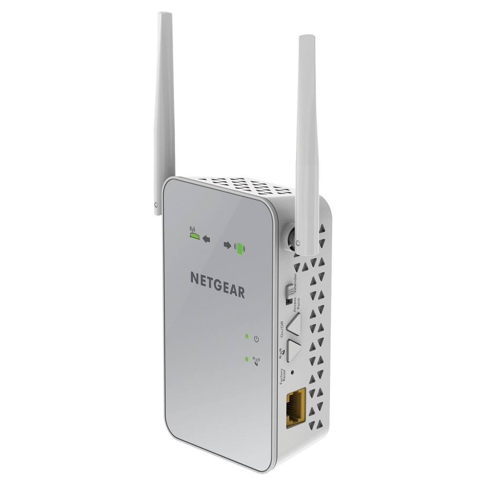 Netgear - AC1200 Dual-Band Wi-Fi Range Extender - White