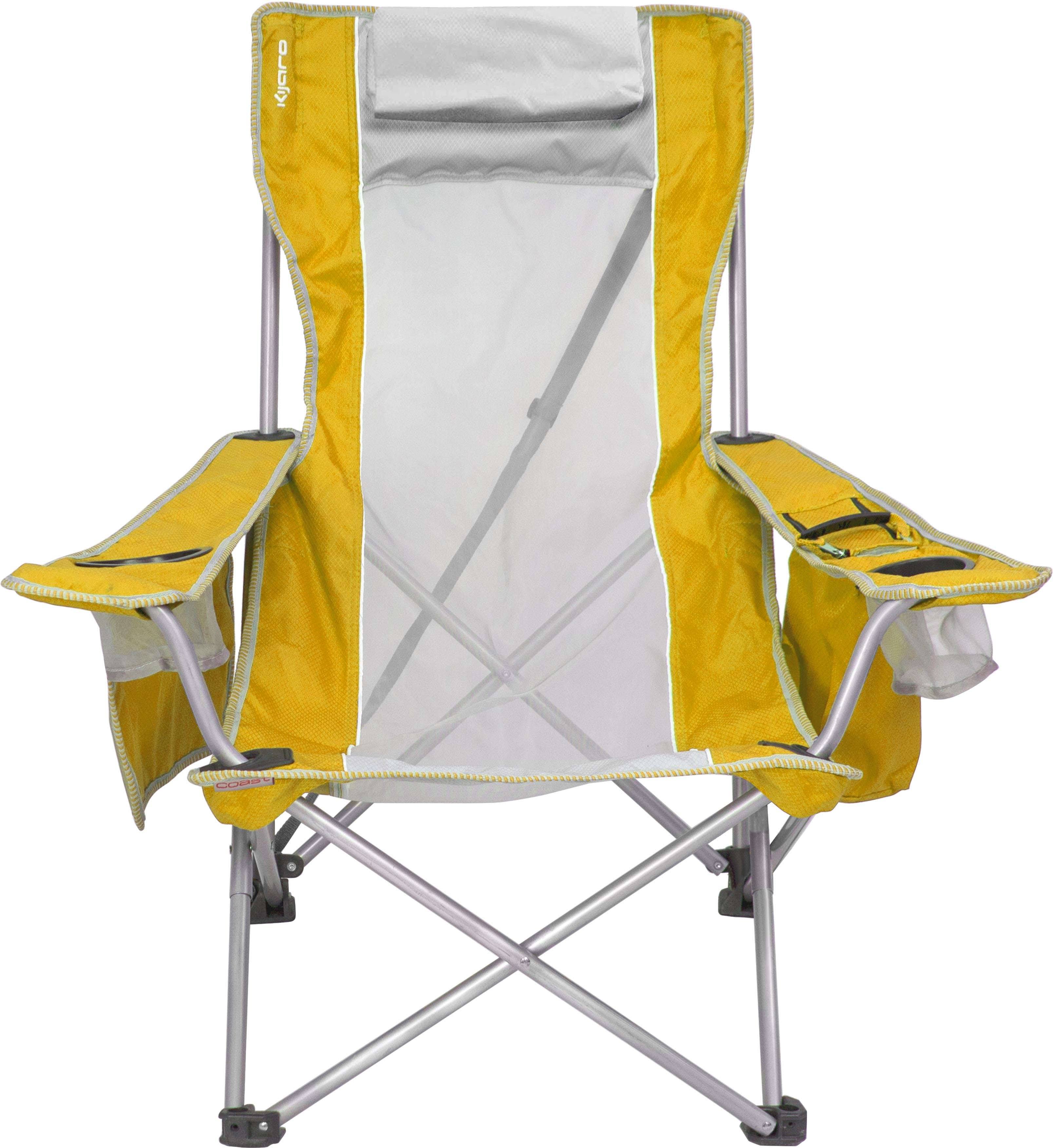 Kijaro Coast Beach Sling Chair Haleakala Sunrise Yellow