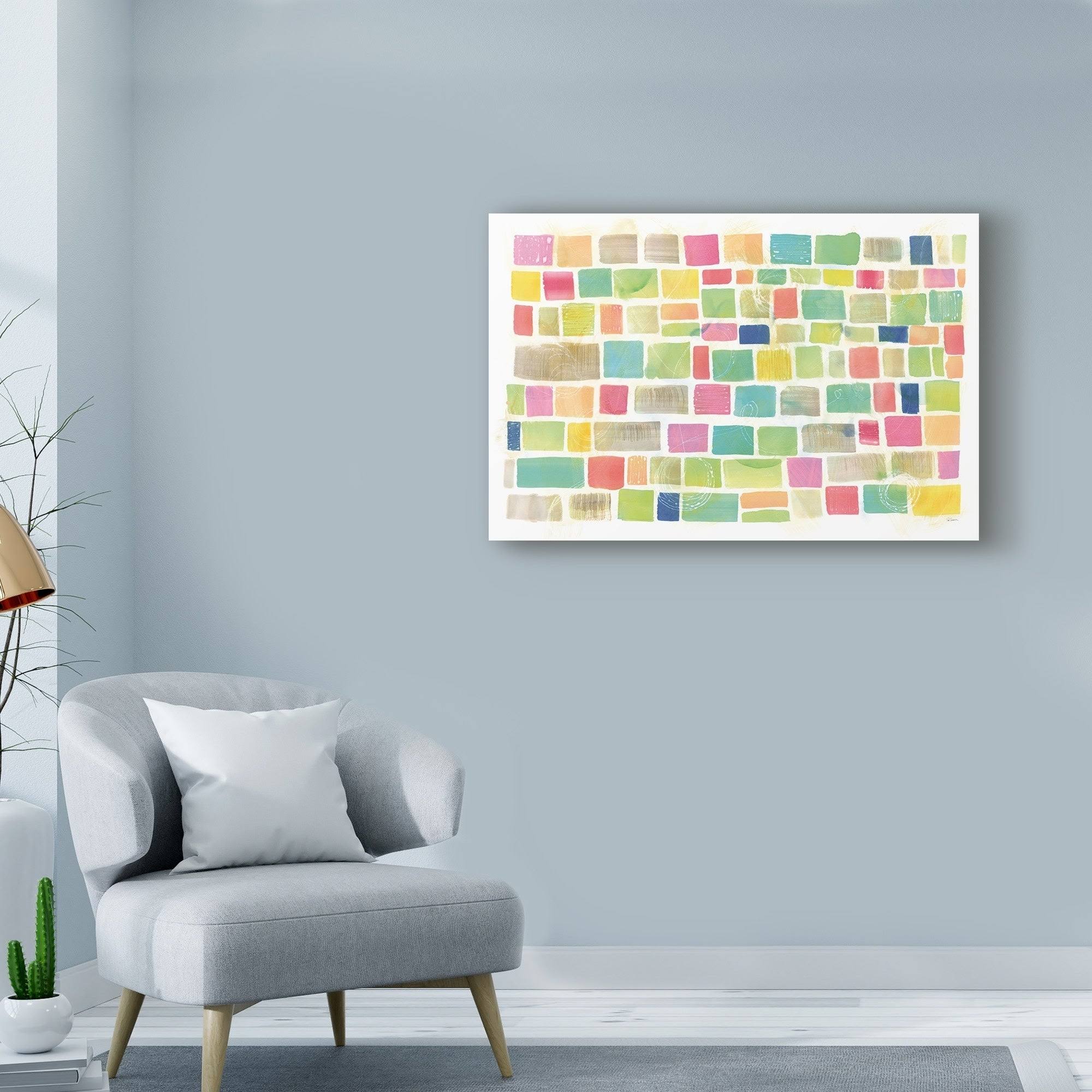 Trademark Fine Art Wap08271-C2424Gg Sue Schlabach 'Linen Coffee III Li