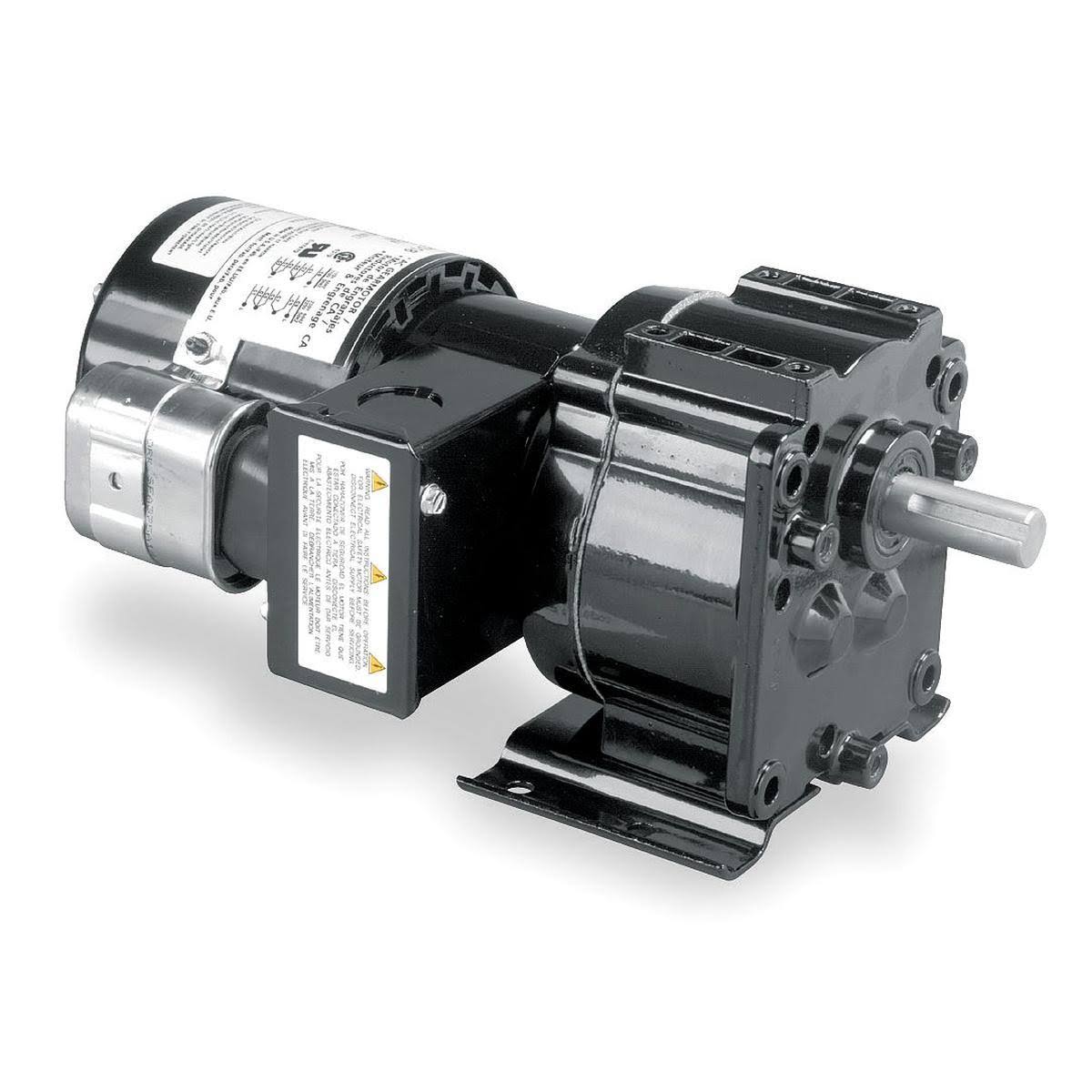 Dayton 4Z518 AC Gearmotor, 15 RPM, TEFC, 115/230V