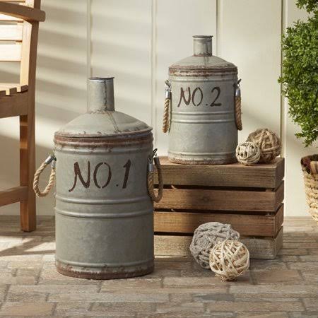 Gracie Oaks Olivares Metal Decor Set