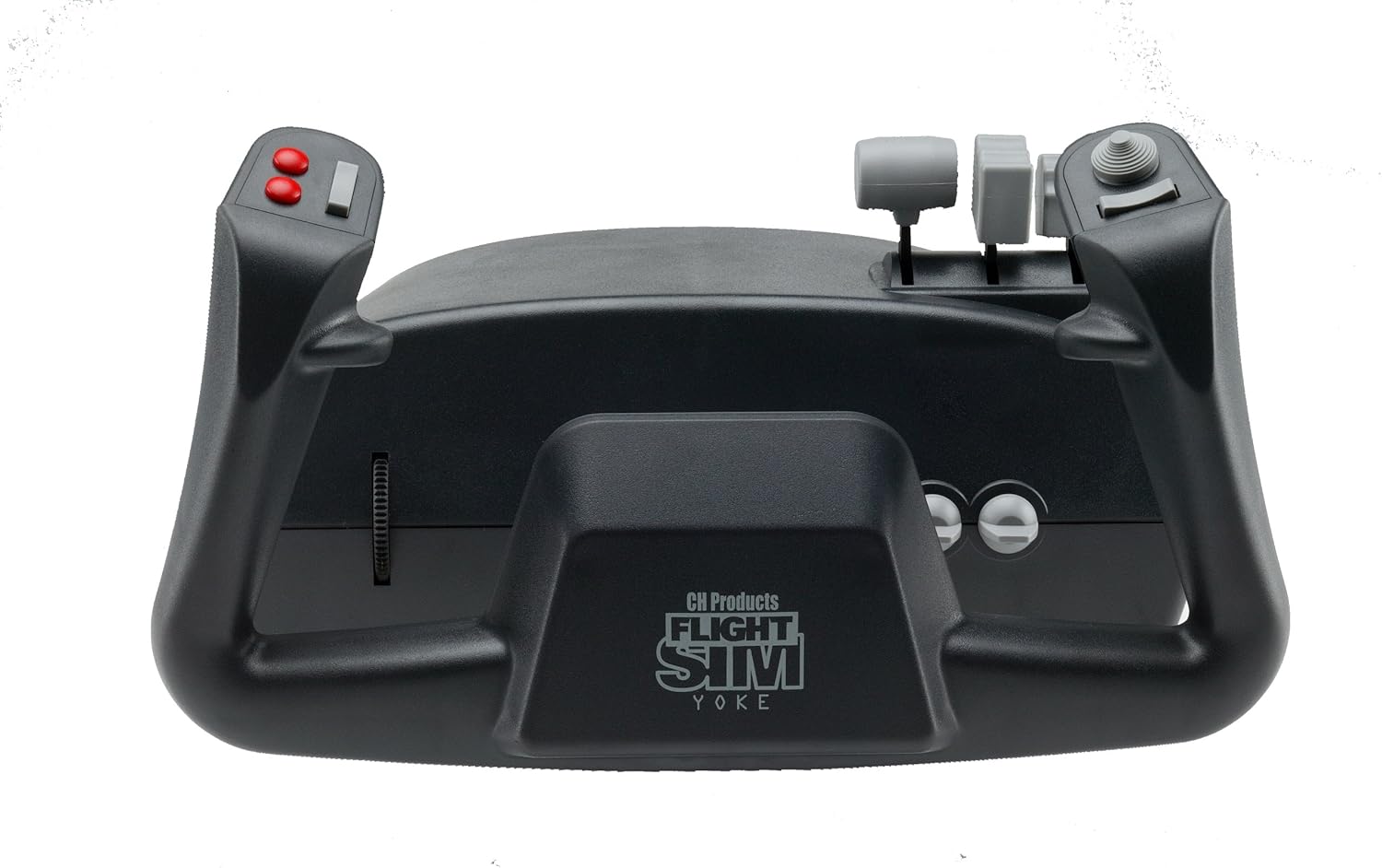 CH Products Flight Sim Yoke USB ( 200-615 ), Black