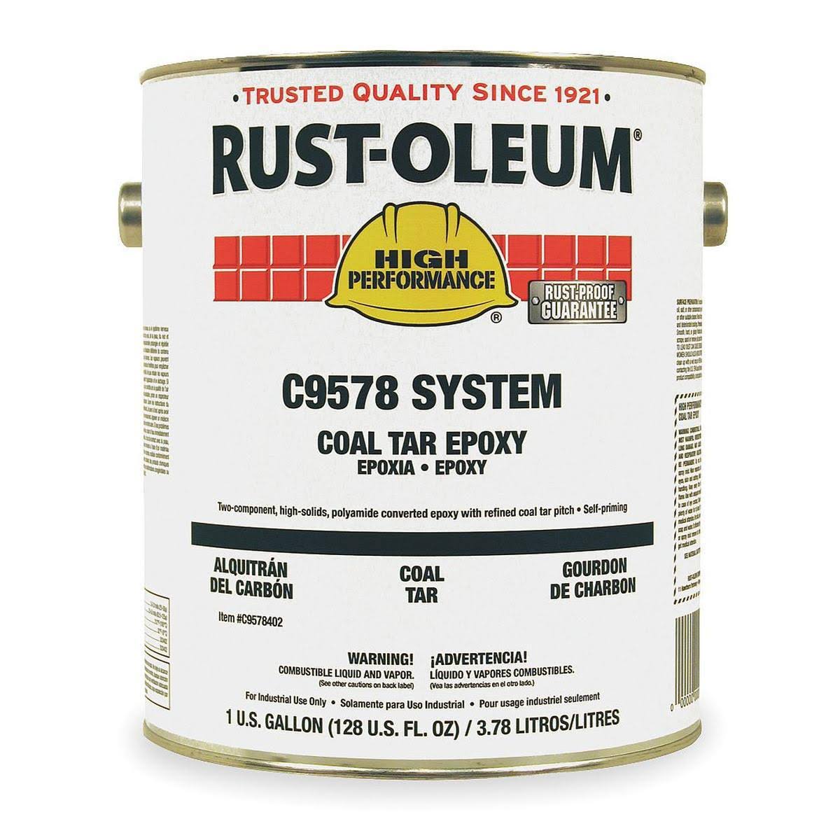 Rust-Oleum C9578402 1 gal. Coal Tar Epoxy, Black