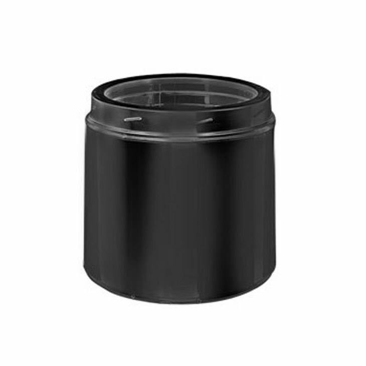 8x22 DuraTech Black Chimney Pipe - 9x22 8DT-09B