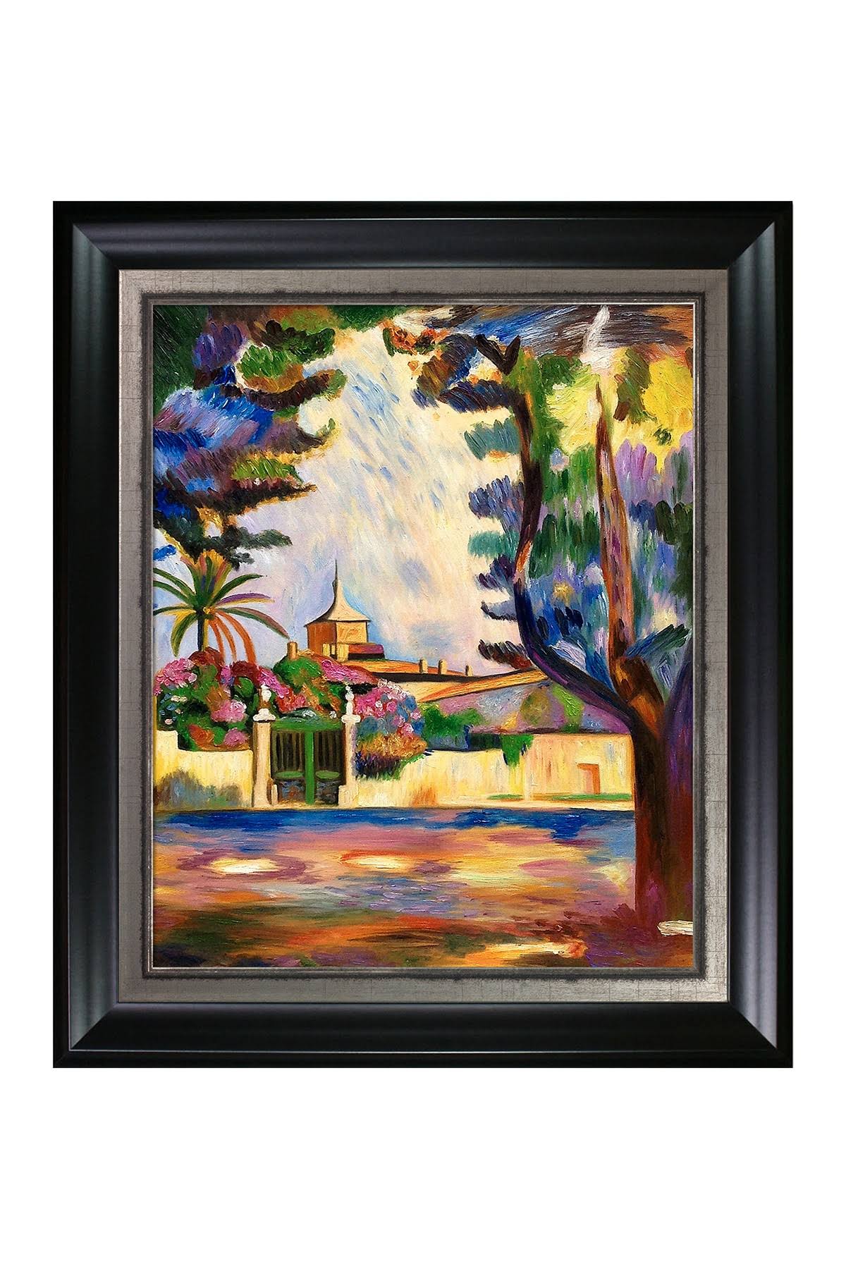 Place des Lices Framed Oil Reproduction of An Original Painting by Henri Matisse - 26x22x30
