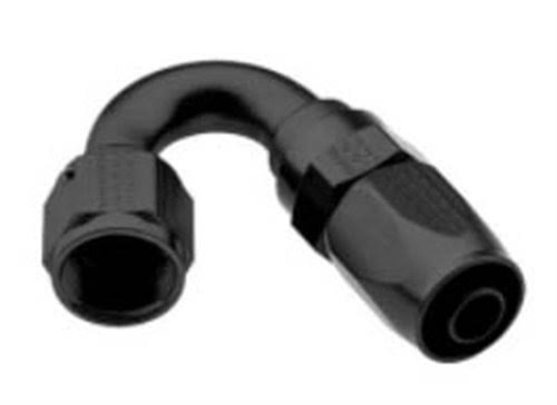 Fragola 2000 Series Pro-Flow 150 Degree Bent Tube Hose End -16 An Black at MechanicSurplus.com