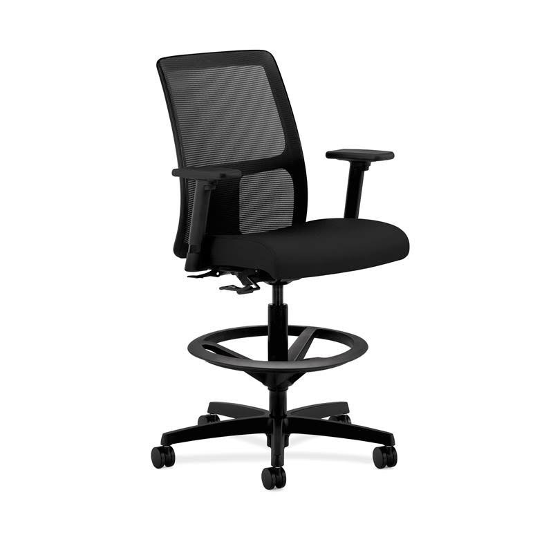 HON Ignition Task Stool Chair in Black - HONIT108CU10