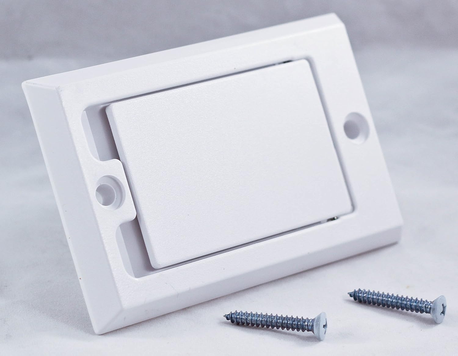 6 Pack of HAYDEN Central Vacuum Wall Inlets - White Square Door 1700-01 Vac Hose Outlet