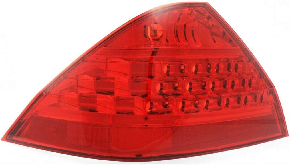 For Honda Accord Tail Light 2006 2007 Driver Side Sedan Lens and Housing CAPA Certified For HO2818130 | 33551SDAA32
