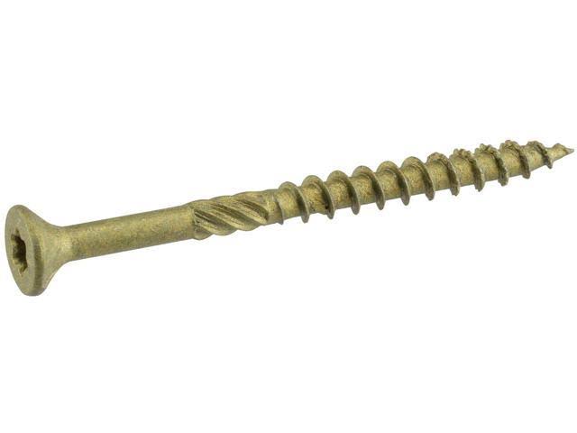 Hillman 967774 Power Pro Premium Exterior Wood Screw, 8 x 1 3/4-Inch, 3500 Pack
