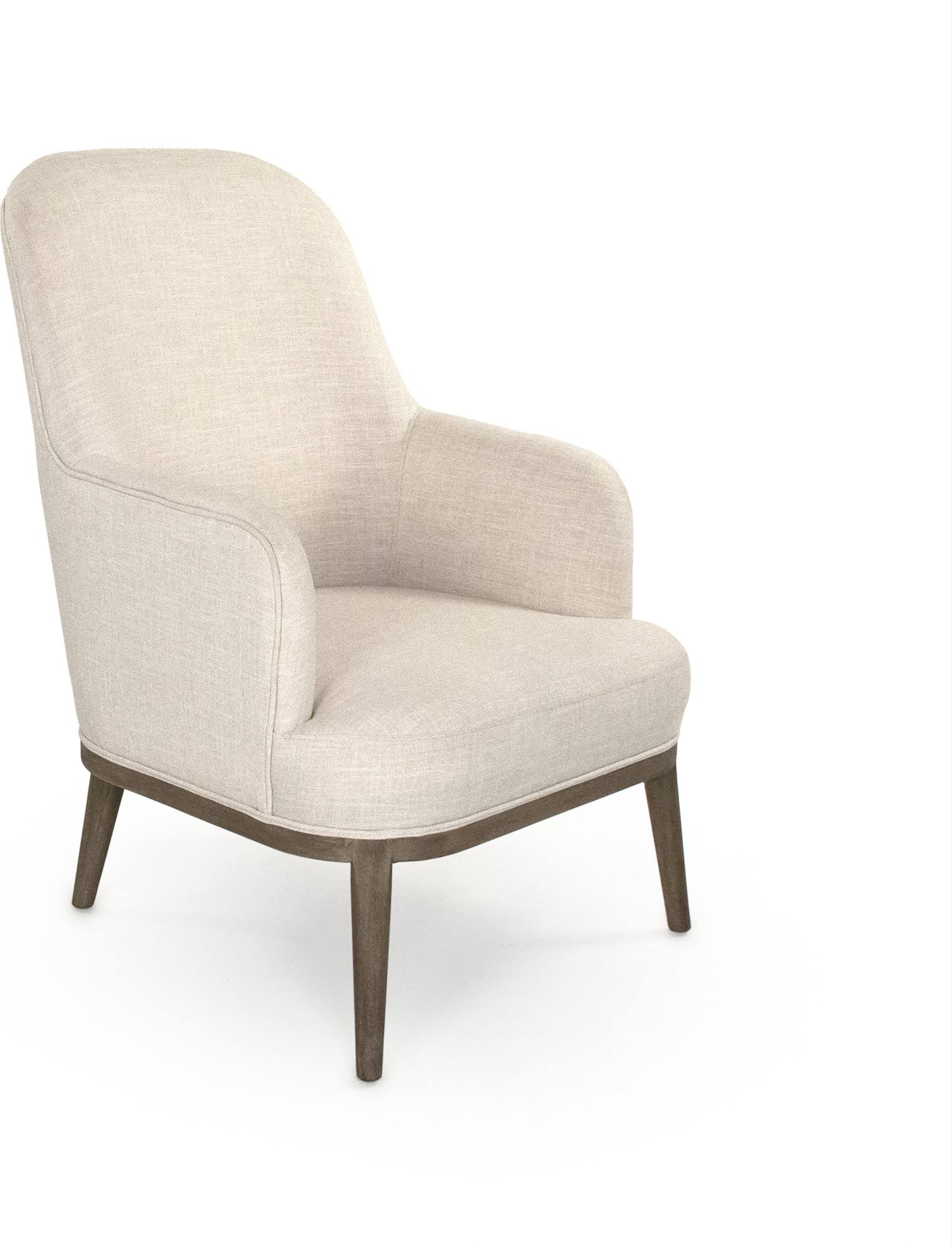 Zentique Furniture Cristina Brown / Cream Accent Chair