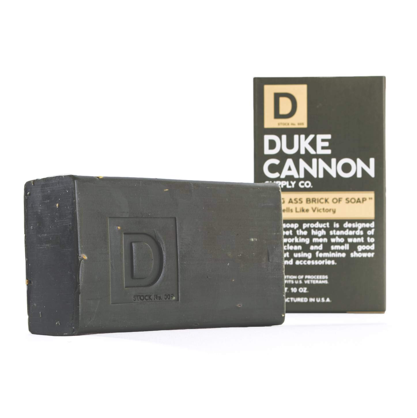 Duke Cannon Supply Co. Big Brick of Bar Soap for Men, 10oz - Victory (6 Pack) Pack of 2