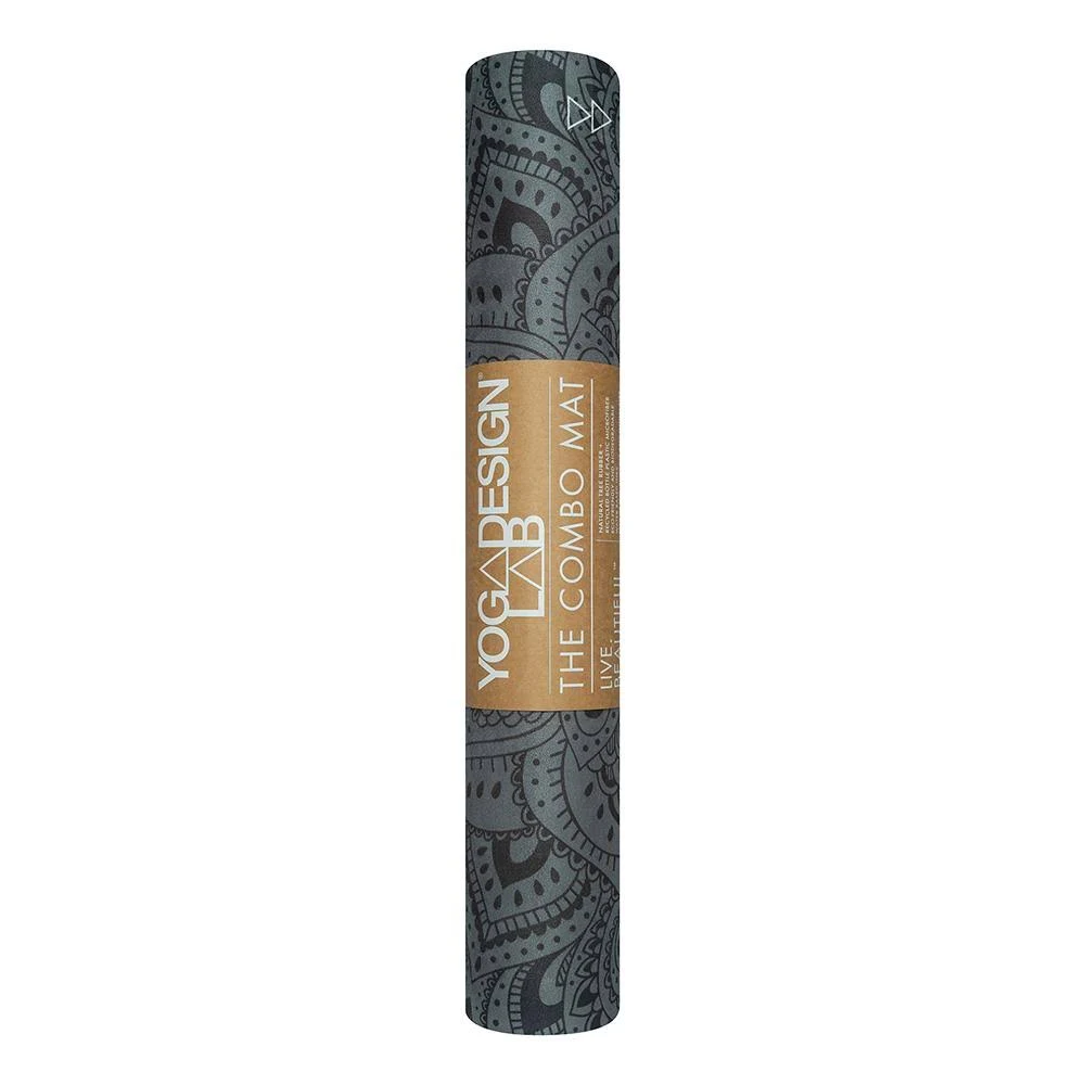 Combo Yoga Mat 3.5mm Mandala Black