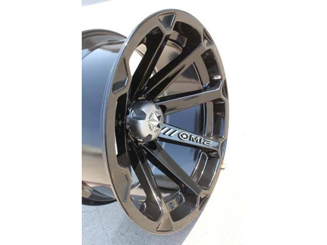 MSA M12 Diesel ATV Wheel - Gloss Black [14x7] -47mm, 4/110 [M12-14710]