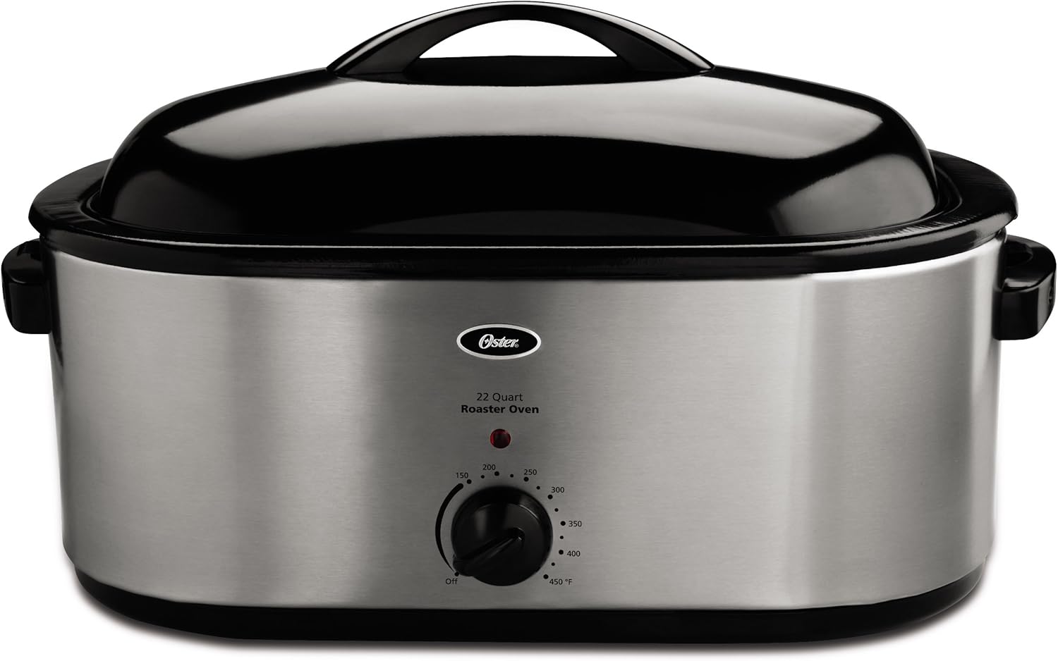 Oster Roaster Oven, 22 Quart, Stainless Steel (CKSTRS23) Pack of 2