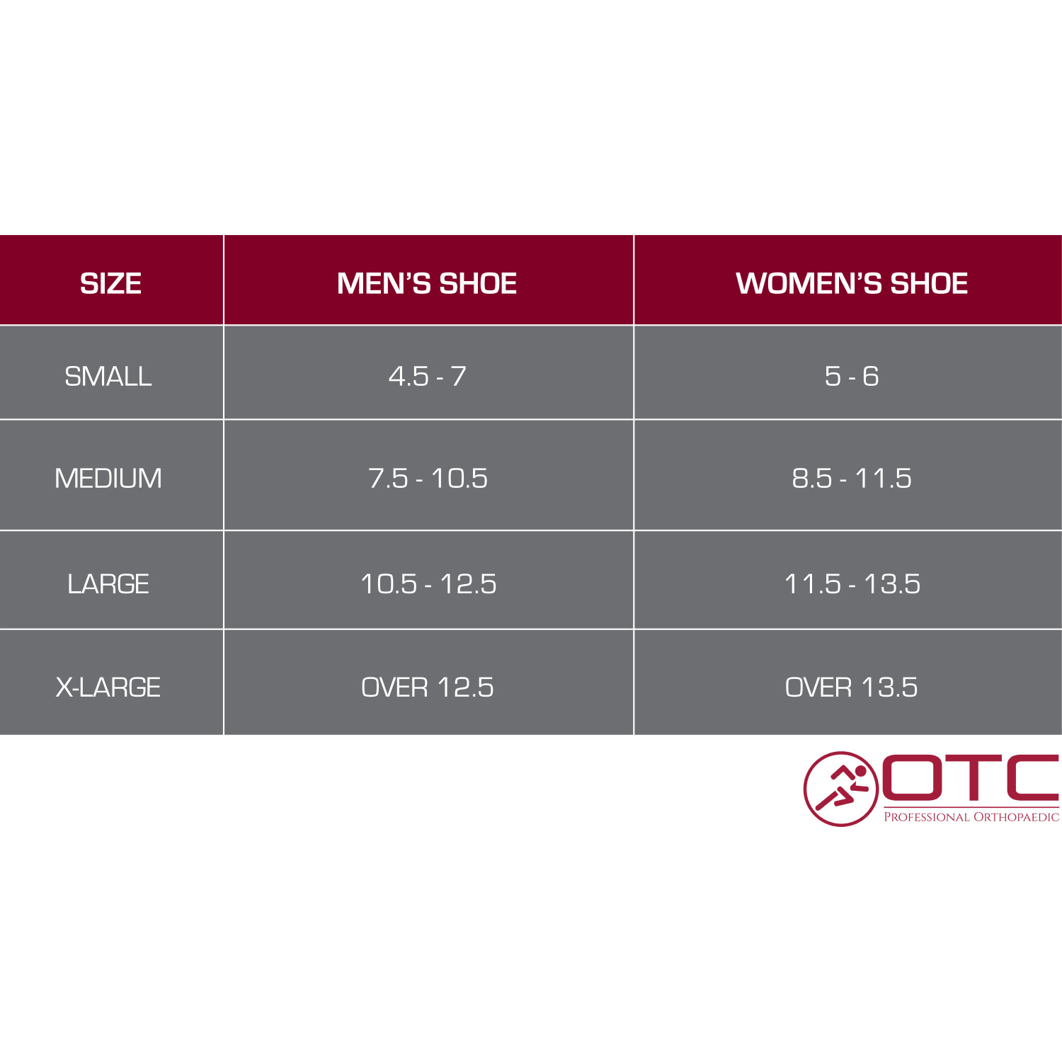 OTC High Top Walker - 17 inch Upright, Black, Medium