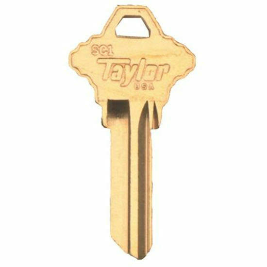 Kaba Ilco Blank KEY, 250 Key per Box, 4 Pack