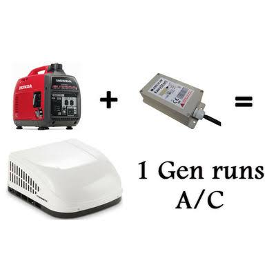 Run AC with 1 Generator - microAIR Easy Start 364