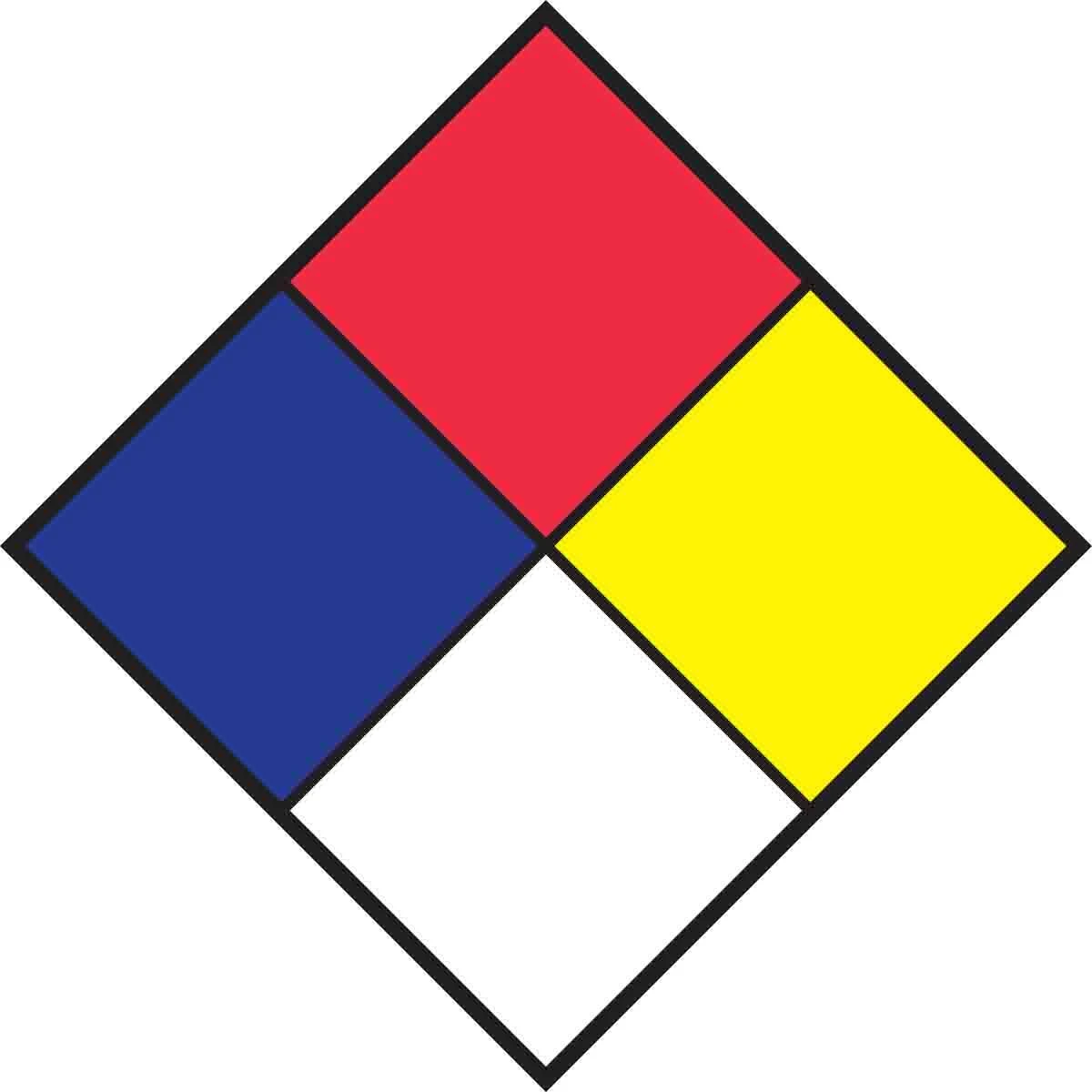 Brady 58274 NFPA Placard,10inHx10inW,Reflective,PK10