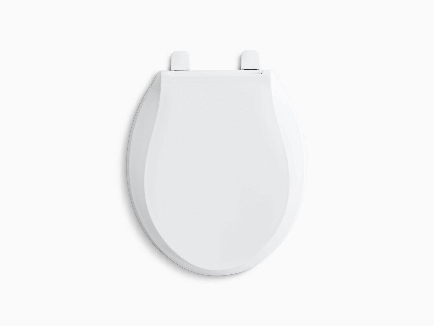 Kohler 4639-G9 Cachet Quiet-Close with Grip-Tight Round-Front Toilet Seat - Sandbar