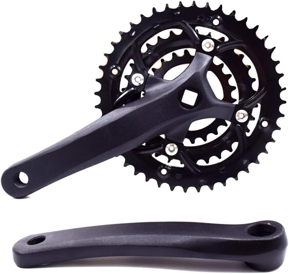 DRIFT MANIAC Crankset for MTB 44 42 32 24 22T 170mm Square Taper 9S 10S 104 64BCD Bike Crank Pack of 2