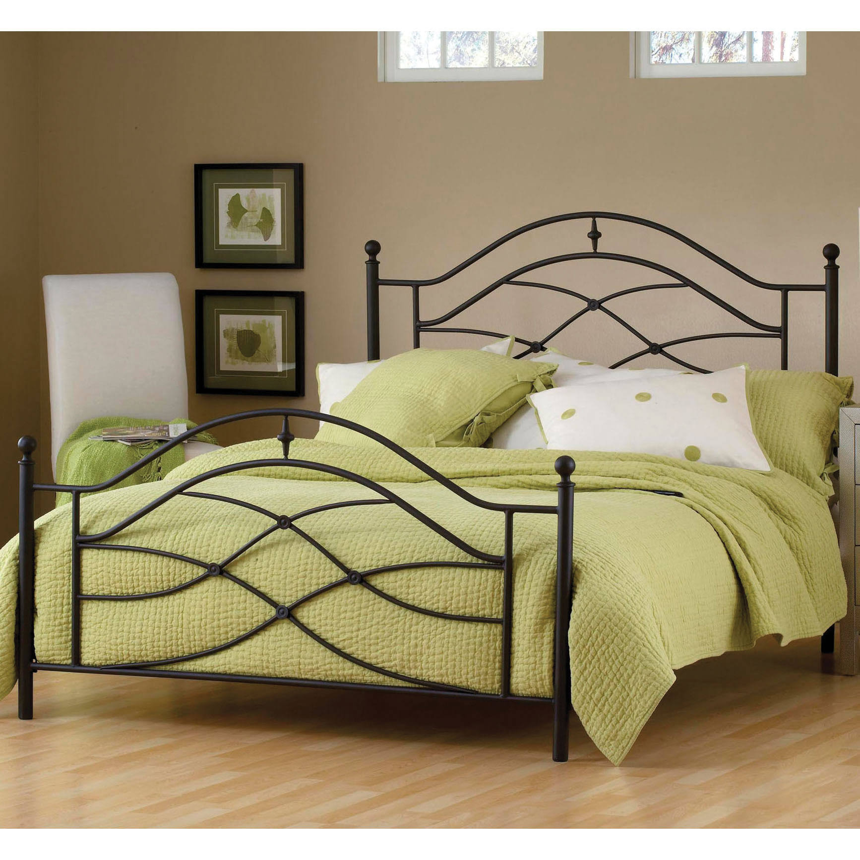 Hillsdale Furniture Cole Bed, Full, Black