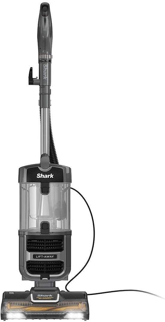 Shark UV725 Navigator Lift-Away with Self Cleaning Brushroll Upright Vacuum with HEPA Filter, Gray (Renewed)