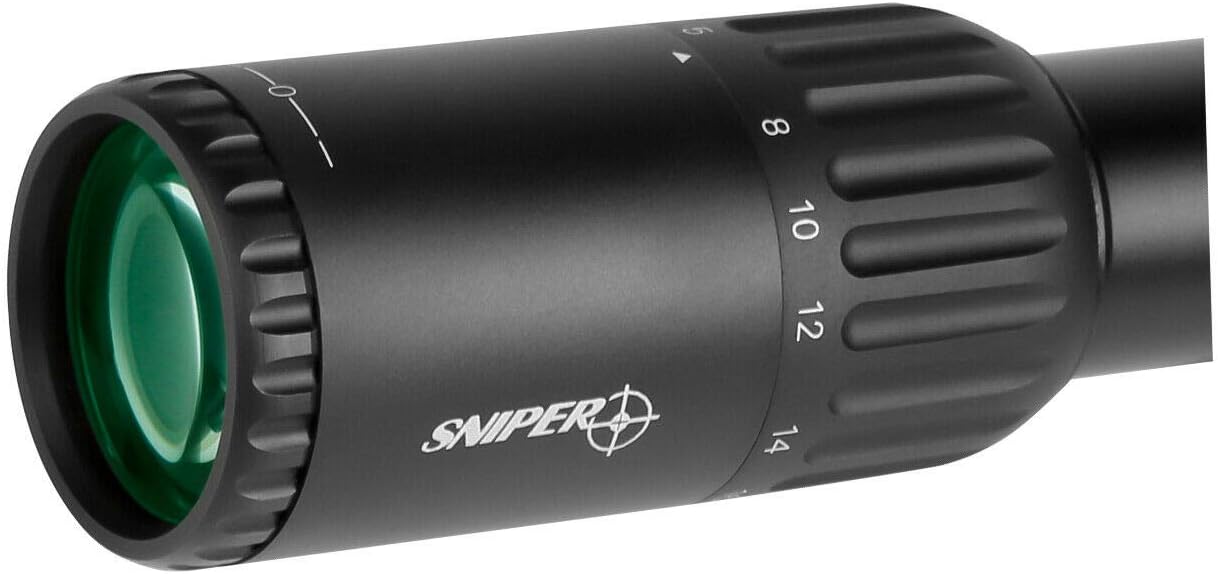 DB TAC INC Sinper 4-20×44 First Focal Plane (FFP) Scope Red/Green Illuminated Reticle