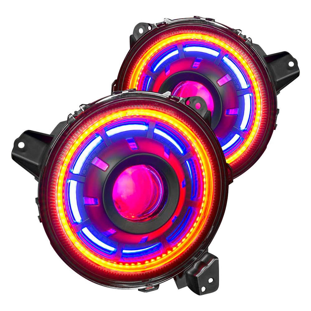 Oracle Lighting 5839-335 Oculus ColorSHIFT Bi-LED Projector Headlights, ColorSHIFT - BC1