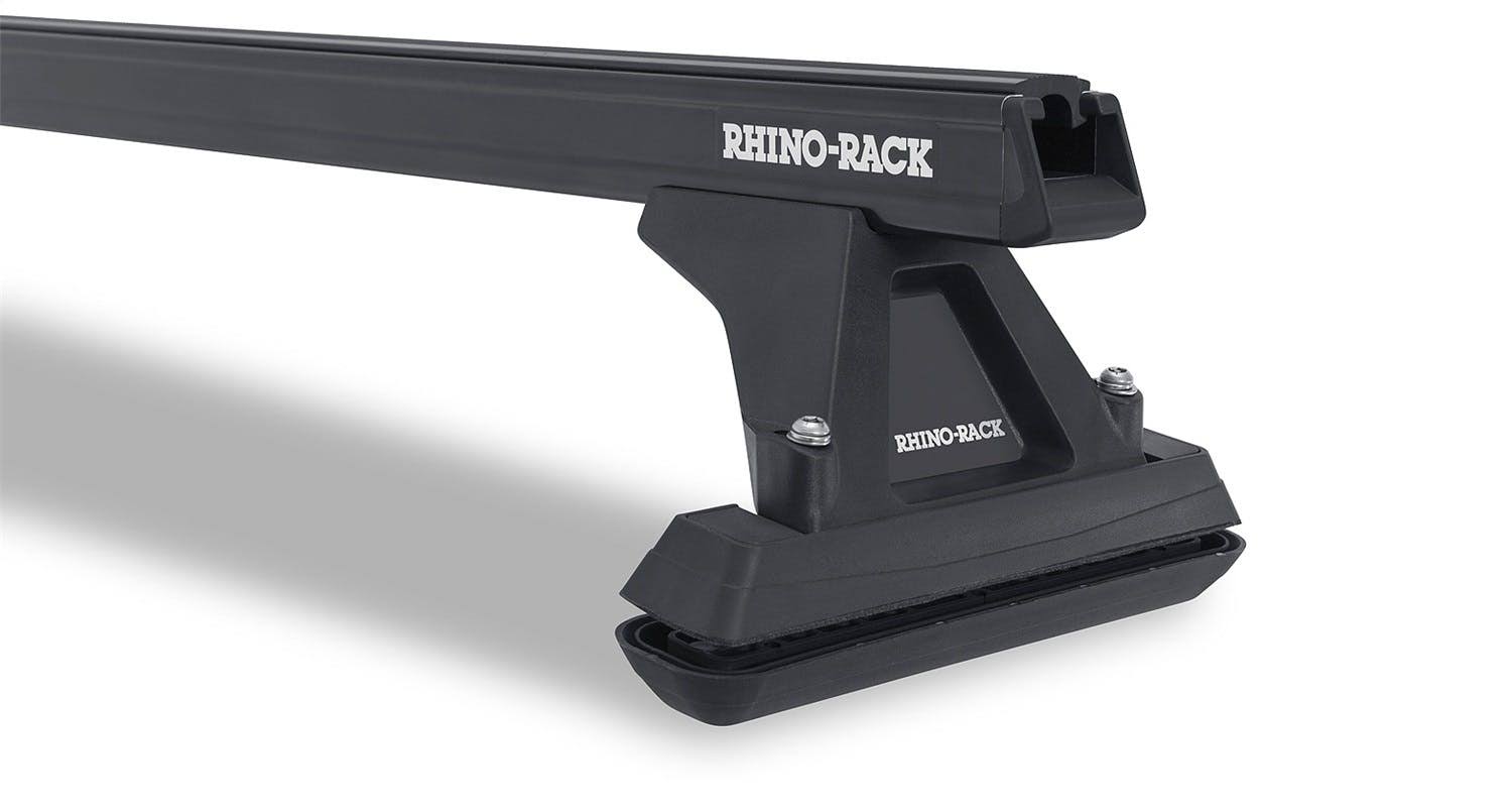 Rhino Rack Y04-250B Heavy Duty Black 2 Bar 54x22 Roof Rack