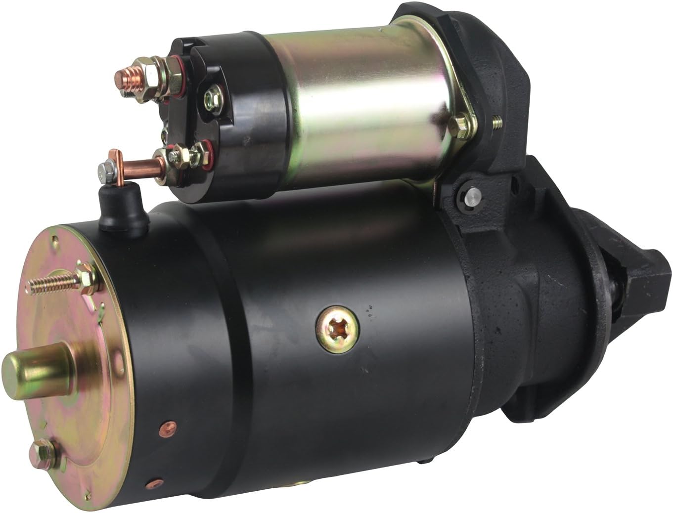 Rareelectrical NEW 12V CW STARTER COMPATIBLE WITH MASSEY FERGUSON COMBINE MF-410 TRACTOR MF-510 1107233