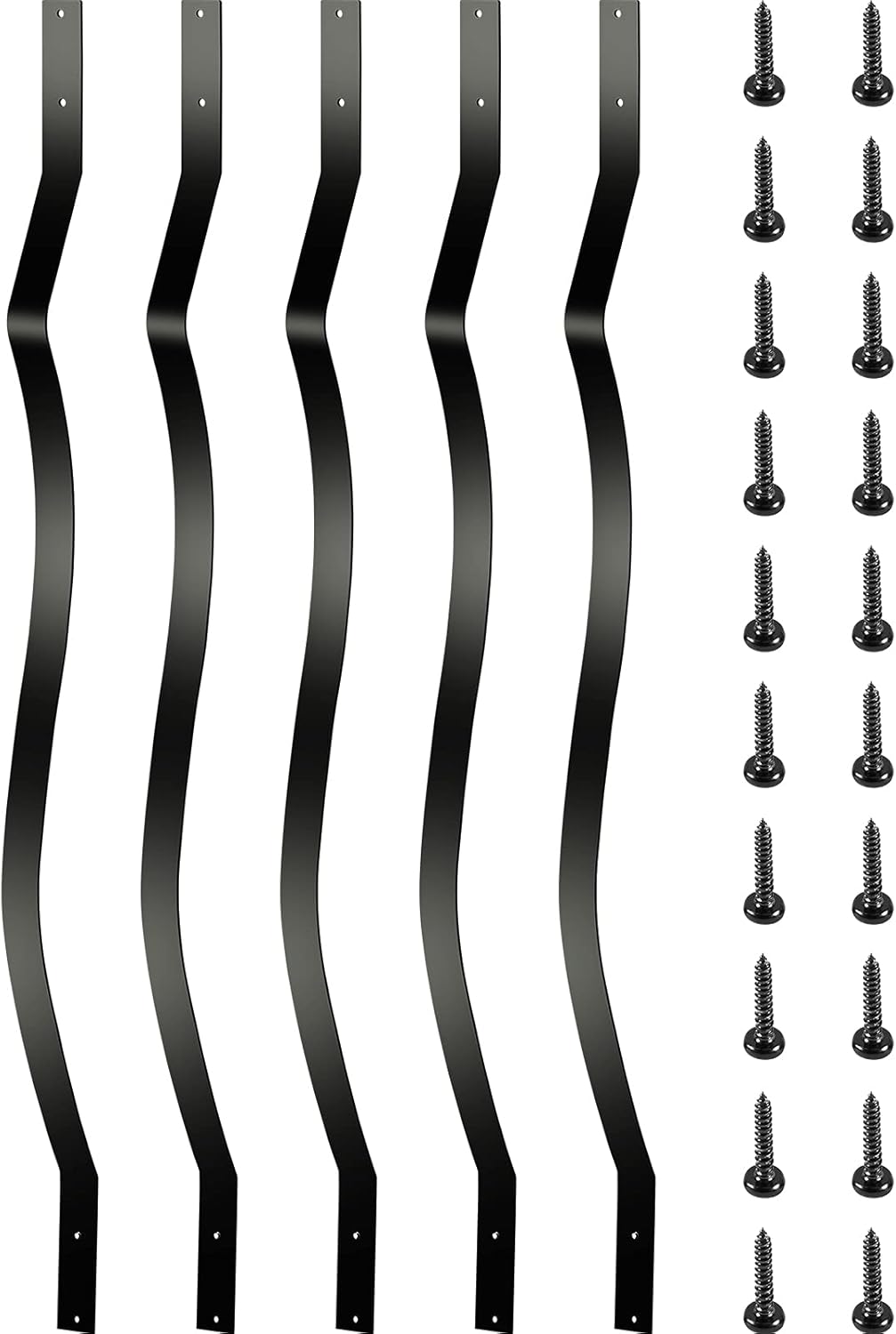 VEVOR Deck Balusters, 51 Pack Metal Deck Spindles, 32.25