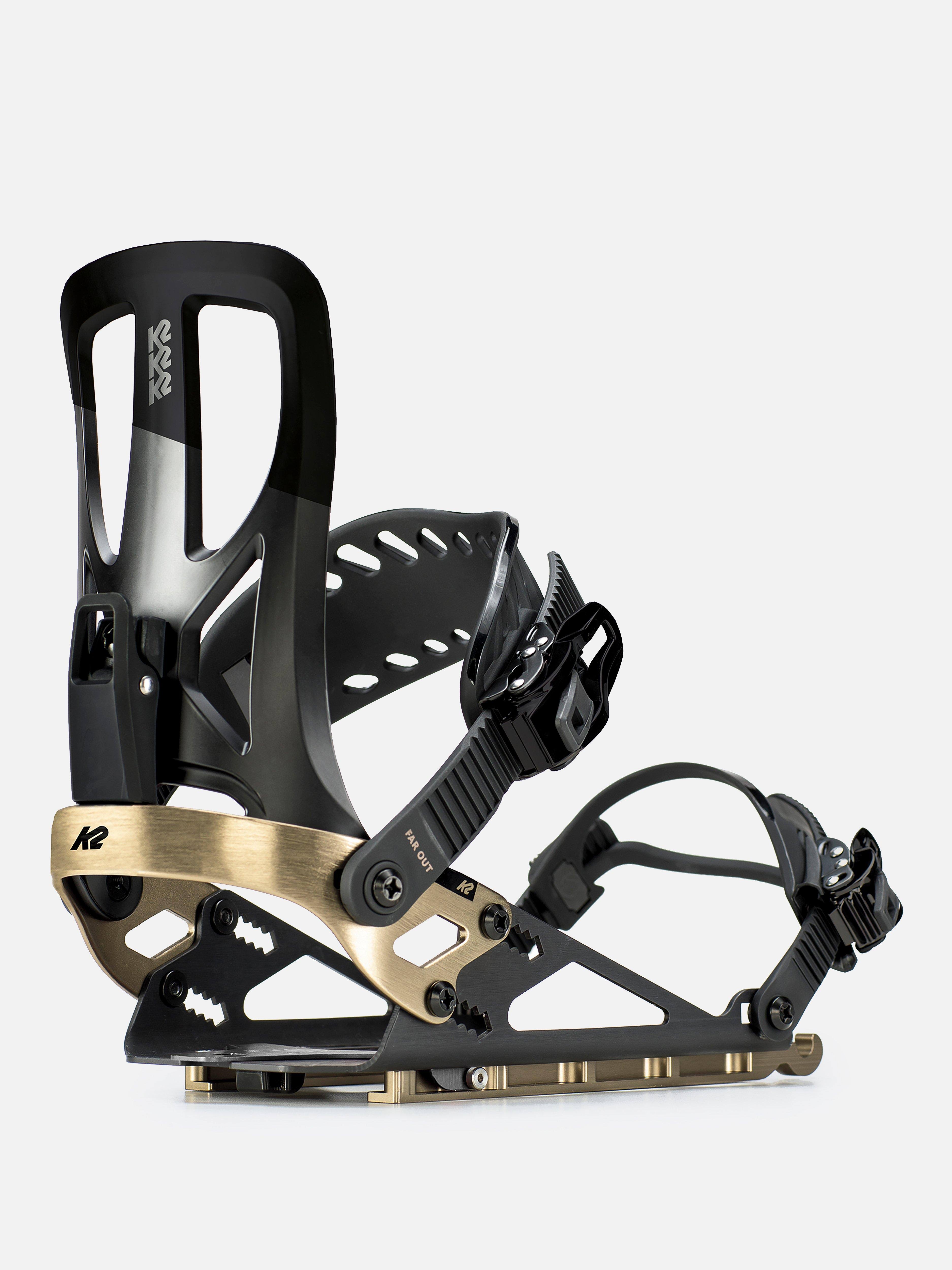K2 Farout Snowboard Bindings Black M