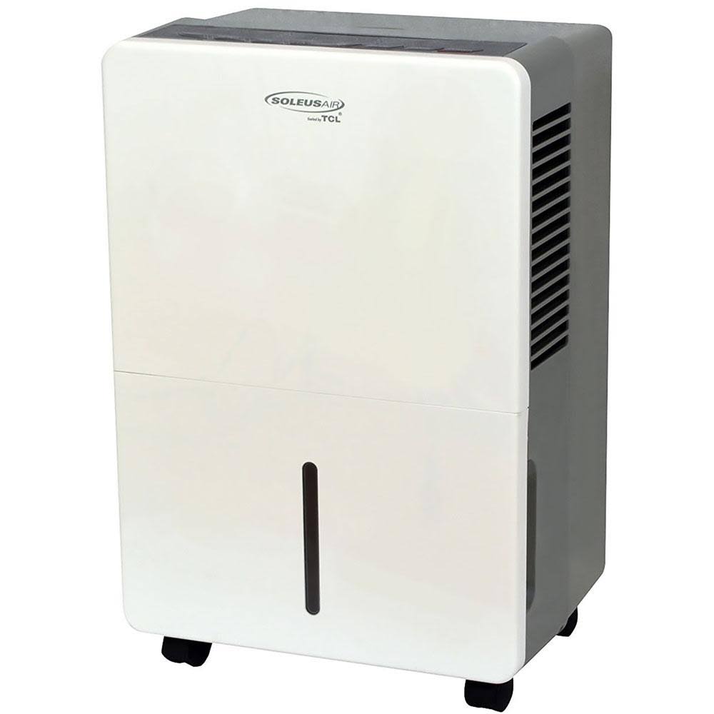 Soleus 45-Pint Portable Dehumidifier with 24-Hour Timer White (Factory Refurbished)