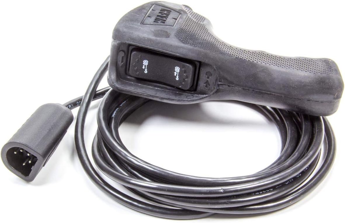 WARN 83665 Hand Held Plug-In Truck Winch Remote Controller with Ergonomic Grip and 12' Connector Cable Pack of 2