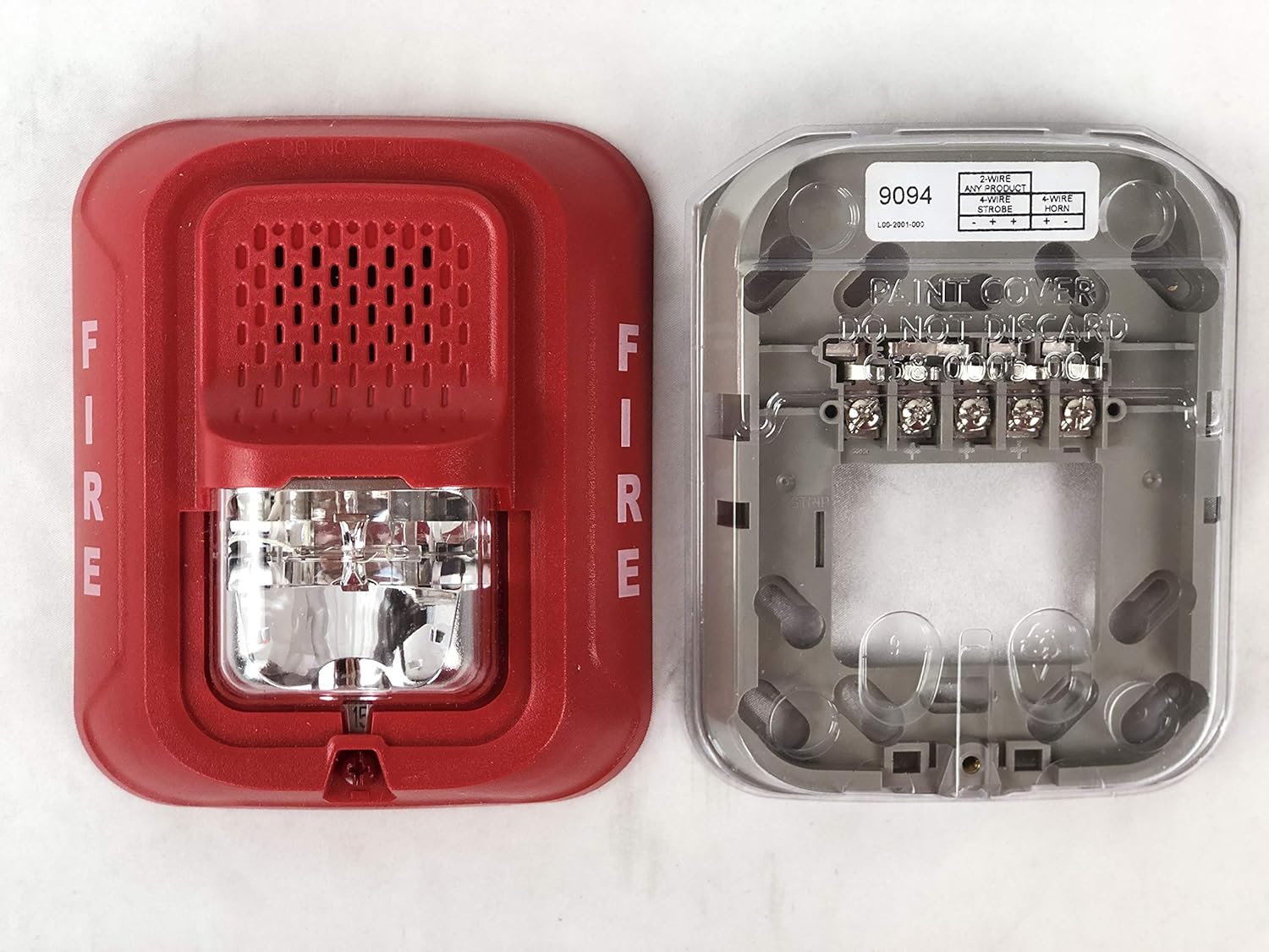 System Sensor P4RL 4-Wire, Horn Strobe, Replaces The P4R Pack of 2