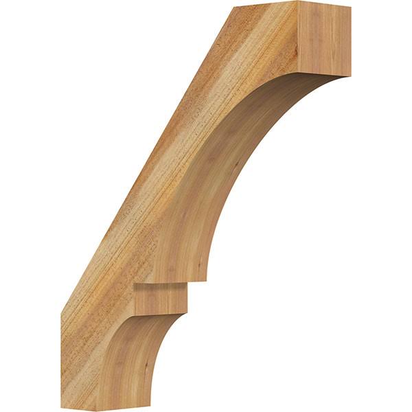 6x22W x 24x22D x 30x22H Balboa Rough Sawn Brace, Western Red Cedar