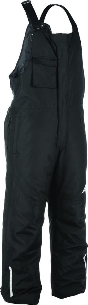 Fly Racing 2021 Aurora Snow Bib (Black, Youth Large)
